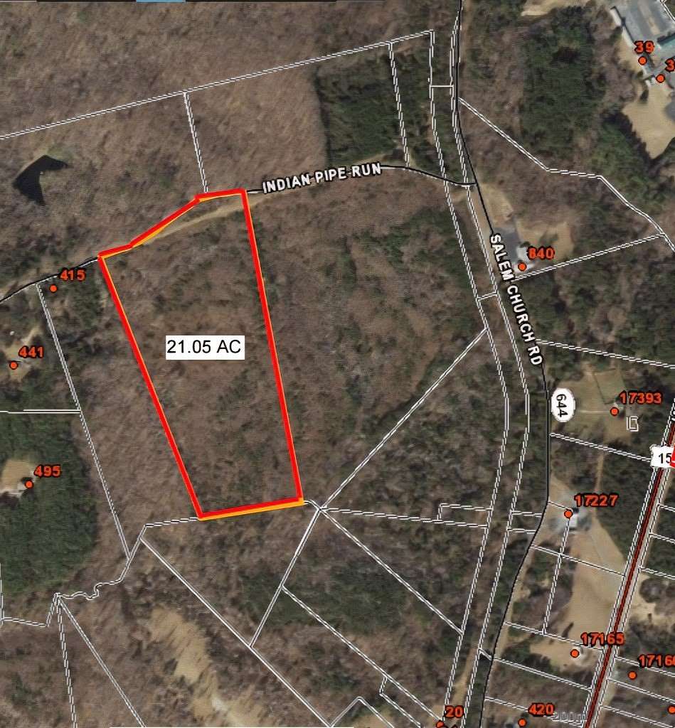 21 Acres of Recreational & Residential Land for Sale in Palmyra, Virginia