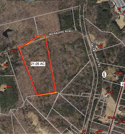 21 Acres of Recreational & Residential Land for Sale in Palmyra, Virginia