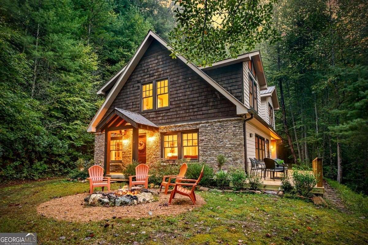 4.63 Acres of Residential Land with Home for Sale in Ellijay, Georgia