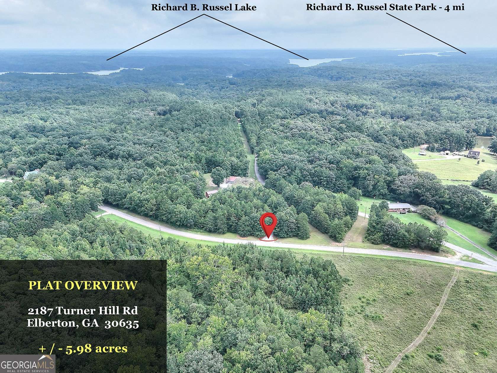6 Acres of Residential Land for Sale in Elberton, Georgia