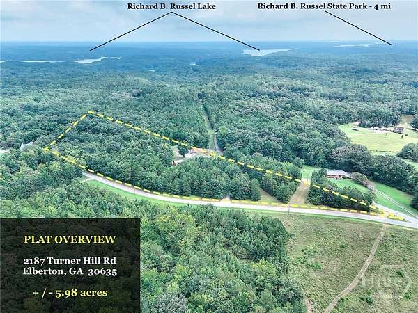 6 Acres of Residential Land for Sale in Elberton, Georgia
