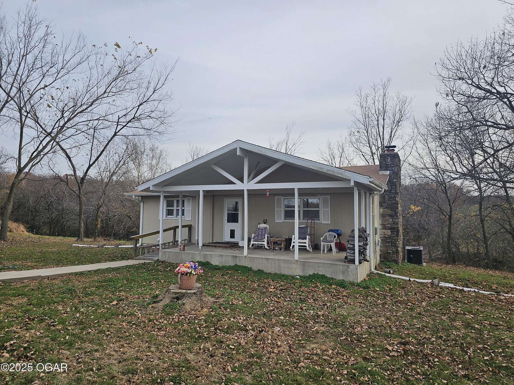 5 Acres of Residential Land with Home for Sale in Anderson, Missouri