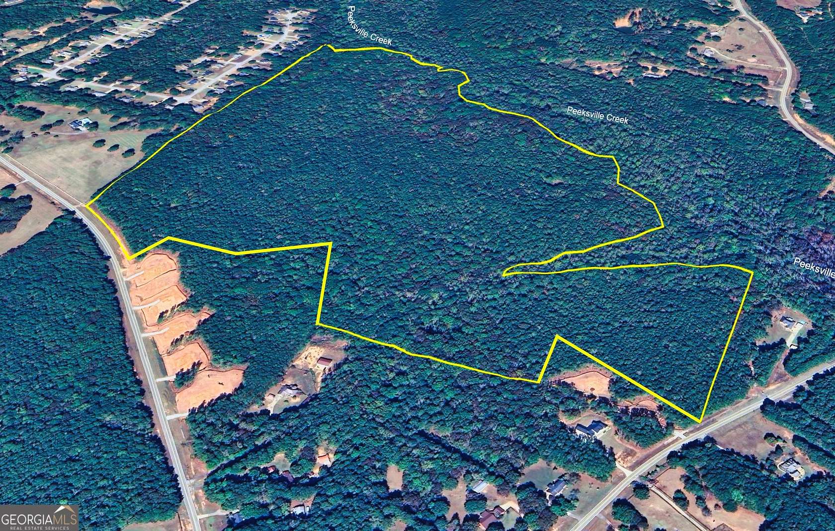 125 Acres of Land for Sale in Locust Grove, Georgia