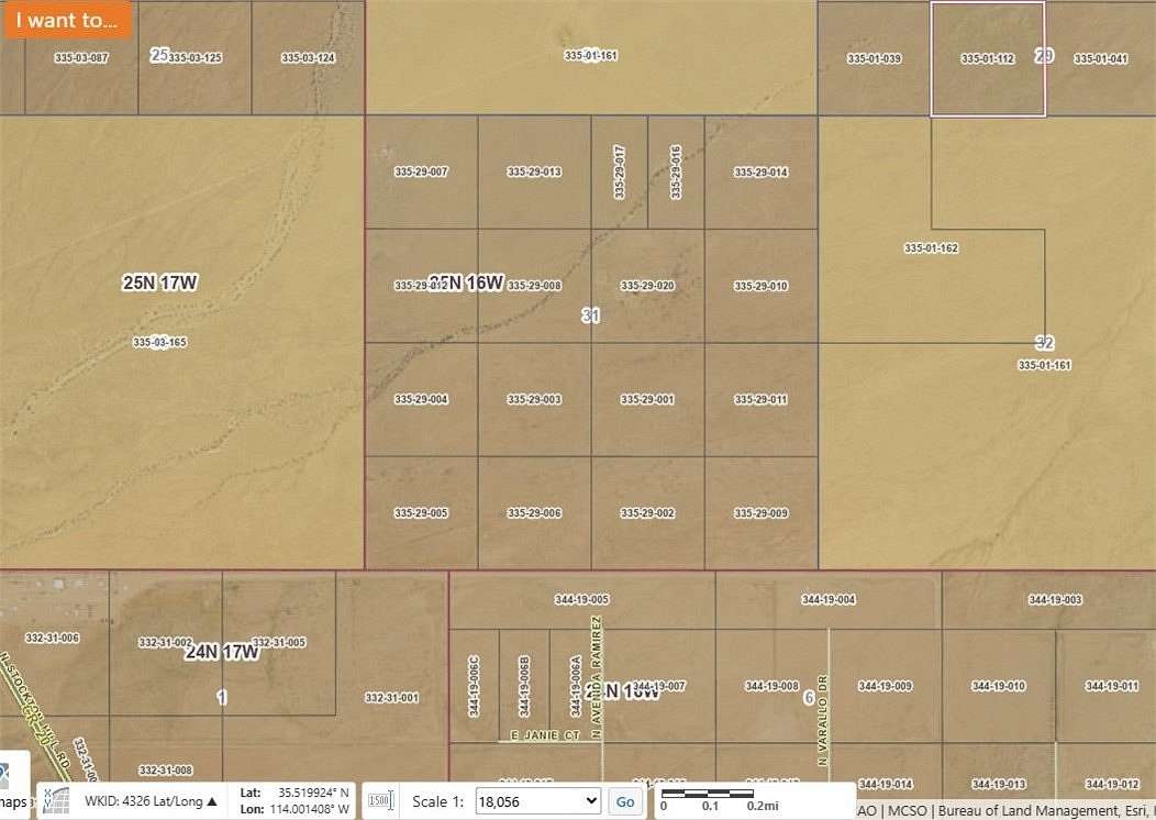 40 Acres of Recreational Land for Sale in Kingman, Arizona
