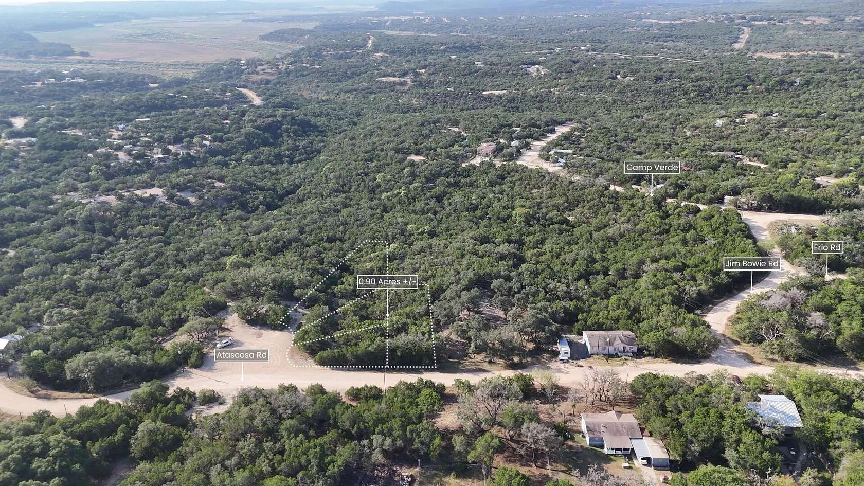 0.9 Acres of Residential Land for Sale in Bandera, Texas