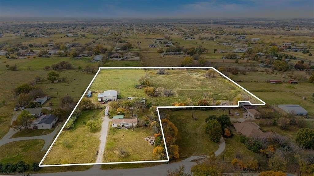 7.8 Acres of Land with Home for Sale in Sanger, Texas