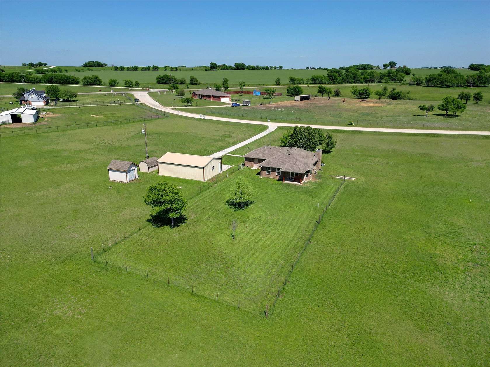 5 Acres of Land with Home for Sale in Decatur, Texas
