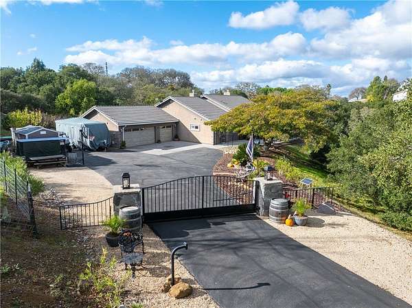 3.76 Acres of Residential Land with Home for Sale in Atascadero, California