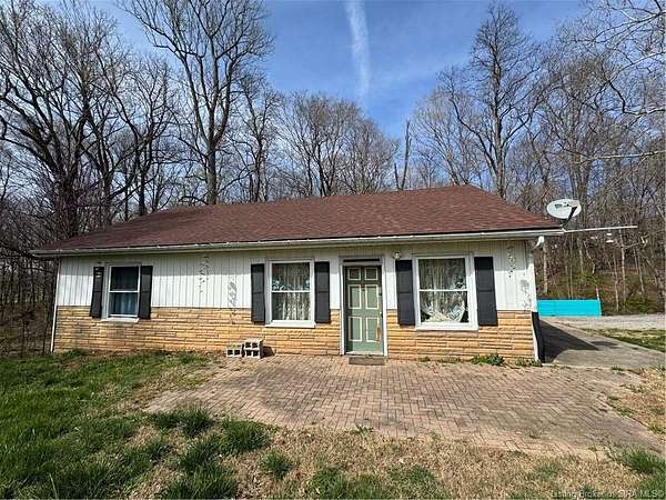 1.5 Acres of Land with Home for Sale in Elizabeth, Indiana