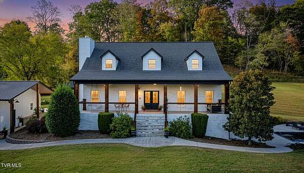 20.6 Acres of Agricultural Land with Home for Sale in Blountville, Tennessee