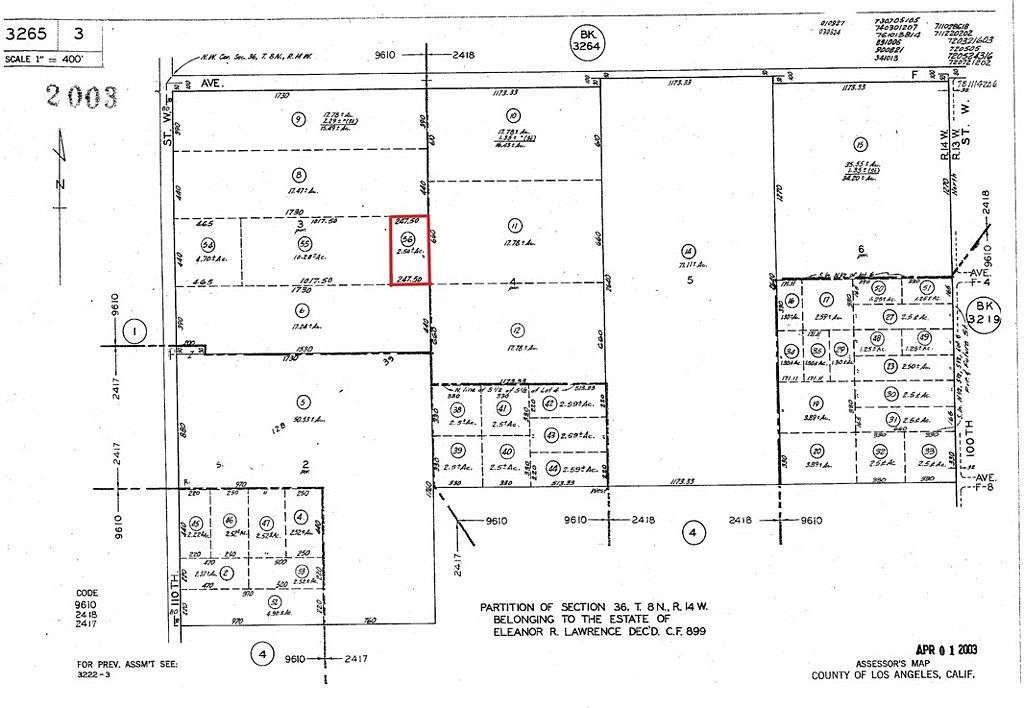 2.5 Acres of Land for Sale in Antelope Acres, California