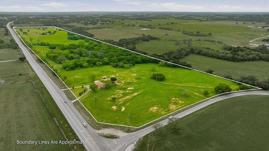 81.3 Acres of Agricultural Land with Home for Sale in De Leon, Texas