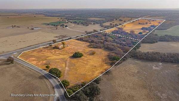 81.3 Acres of Agricultural Land with Home for Sale in De Leon, Texas