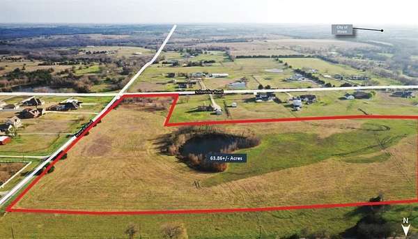 63.9 Acres of Land for Sale in Howe, Texas
