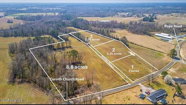 2.25 Acres of Residential Land for Sale in Rose Hill, North Carolina
