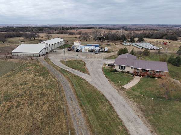 135 Acres of Land with Home for Sale in Westmoreland, Kansas