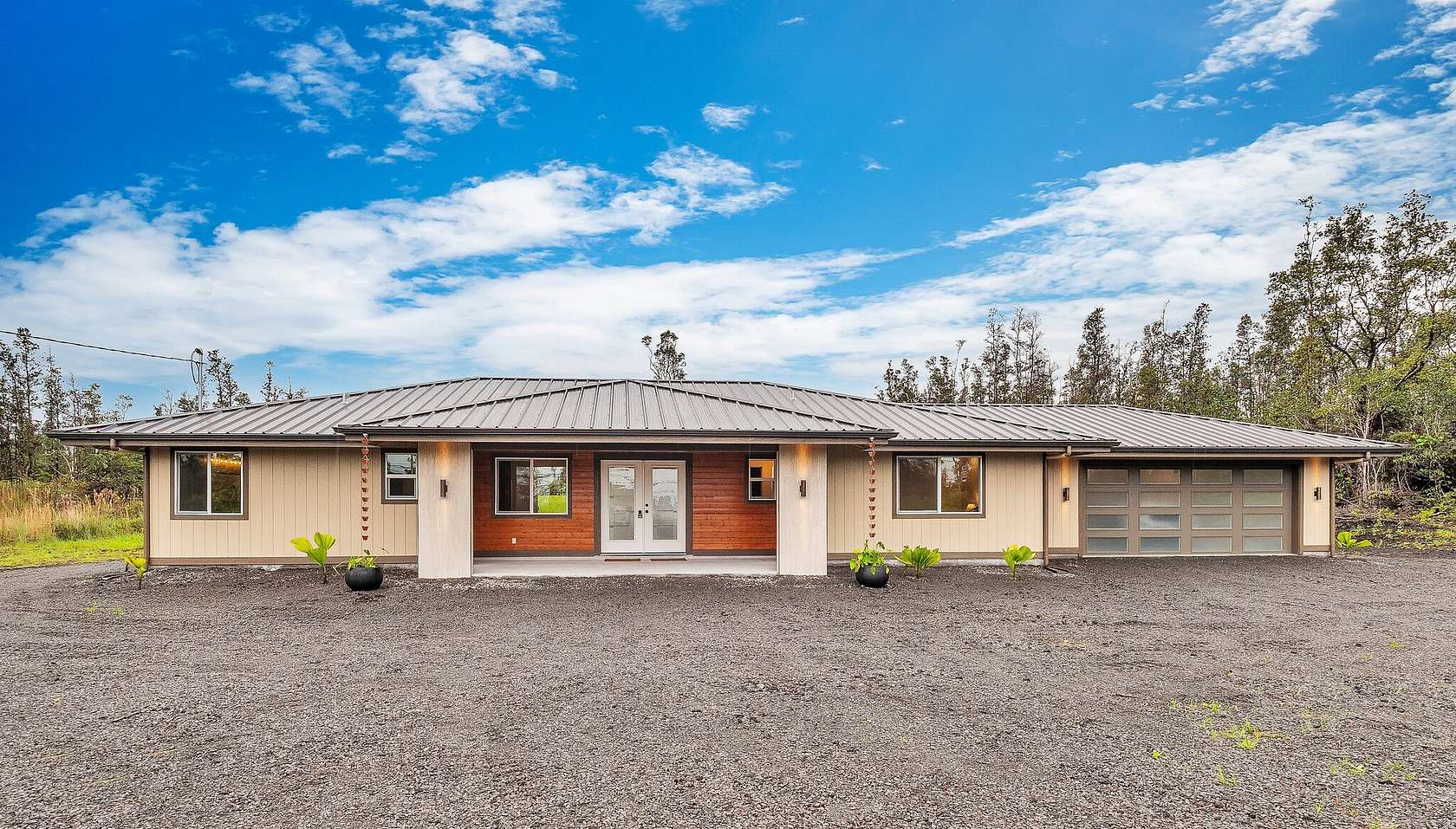 3 Acres of Residential Land with Home for Sale in Mountain View, Hawaii