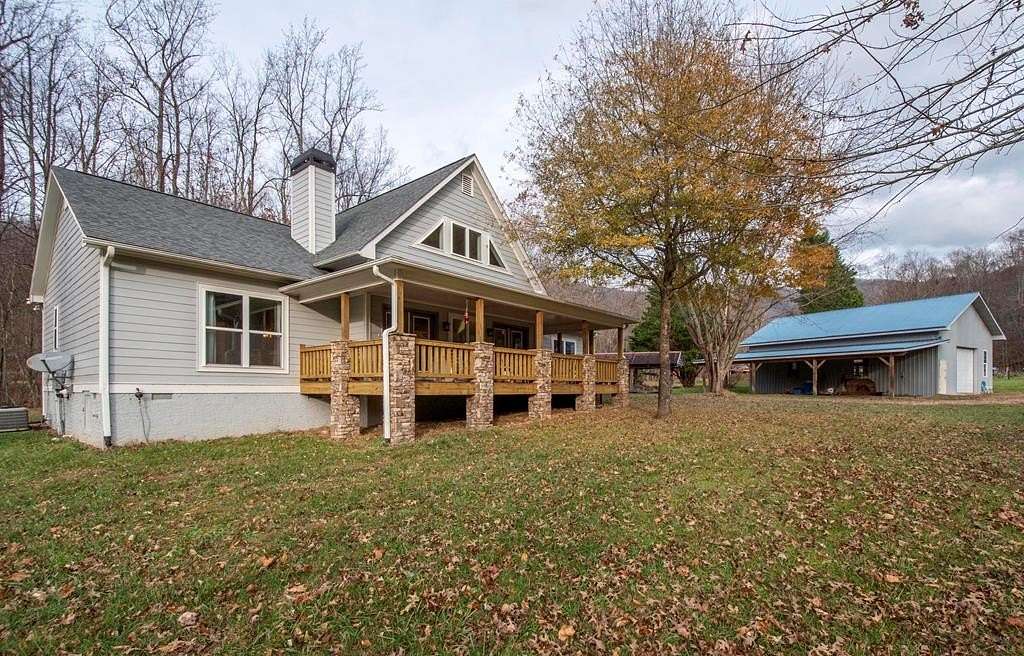 4.56 Acres of Land with Home for Sale in Hayesville, North Carolina