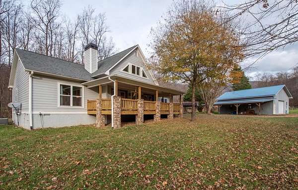 4.56 Acres of Land with Home for Sale in Hayesville, North Carolina