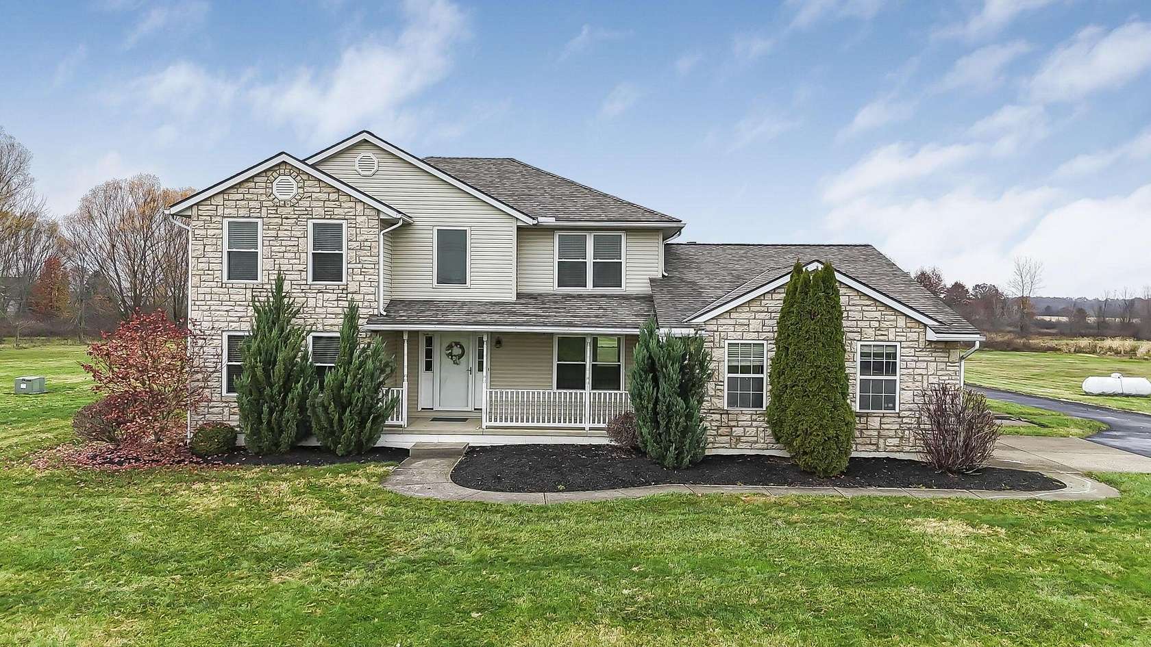 5 Acres of Residential Land with Home for Sale in Sunbury, Ohio