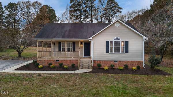 3.13 Acres of Residential Land with Home for Sale in Willow Springs, North Carolina