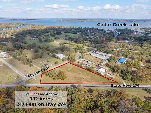 1.12 Acres of Land for Sale in Tool, Texas