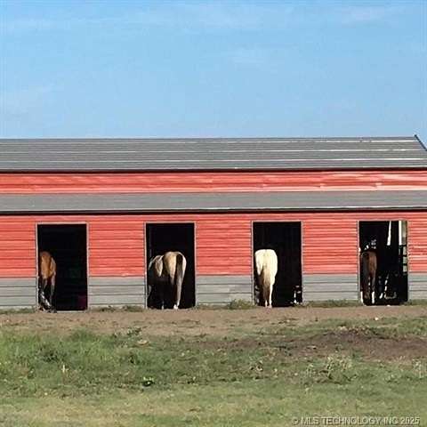 10 Acres of Land with Home for Sale in Kellyville, Oklahoma