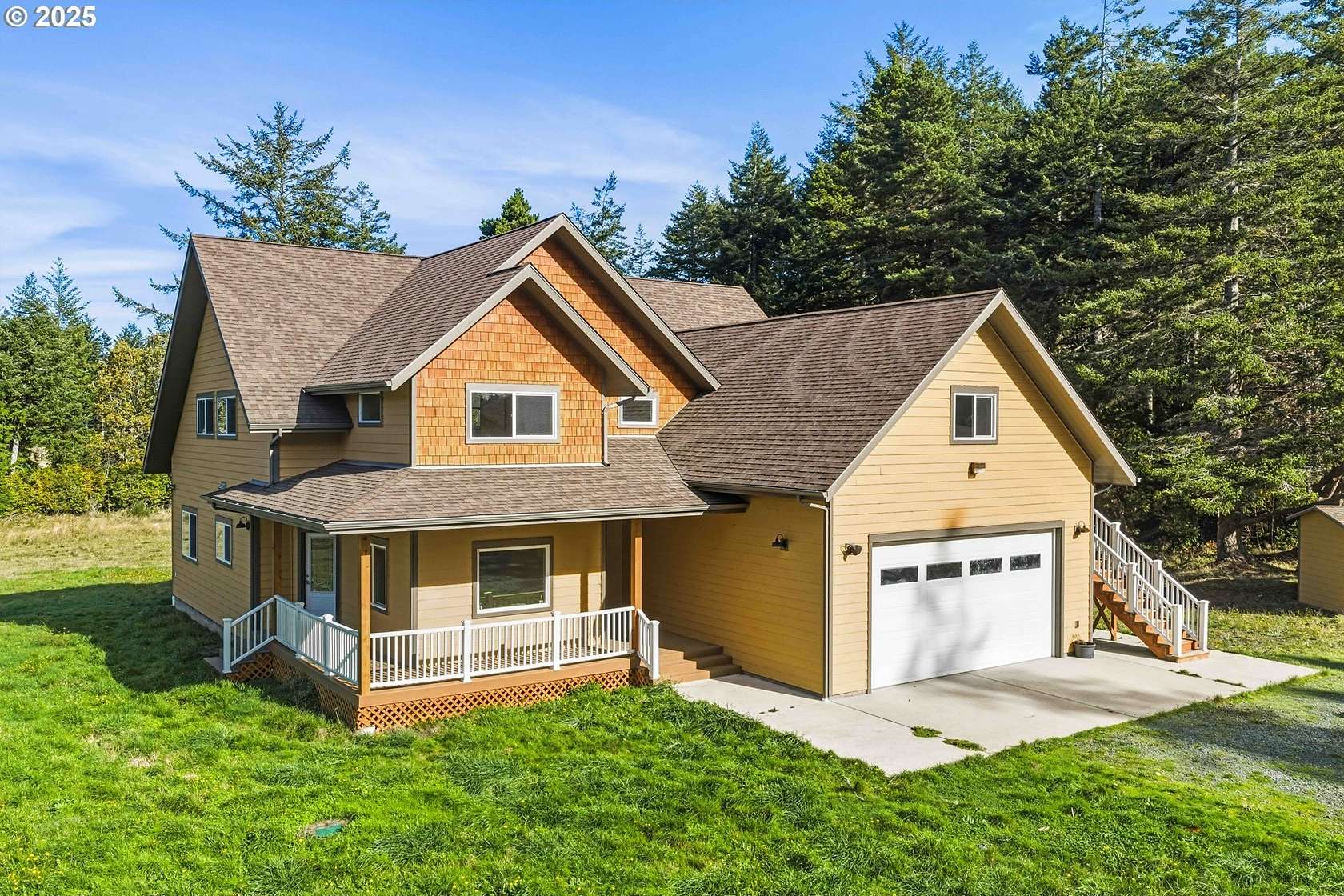 6.79 Acres of Residential Land with Home for Sale in Bandon, Oregon