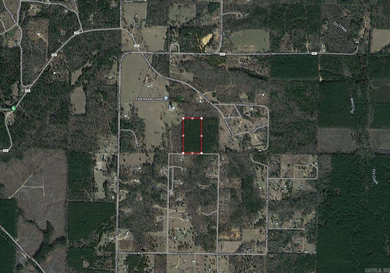 10 Acres of Residential Land for Sale in Genoa, Arkansas