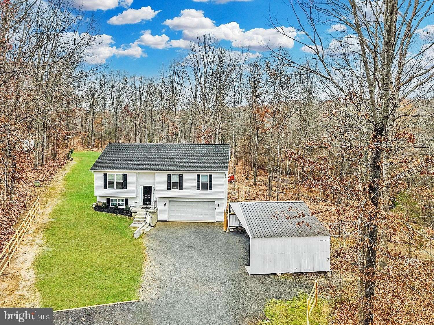 6.3 Acres of Residential Land with Home for Sale in Locust Grove, Virginia