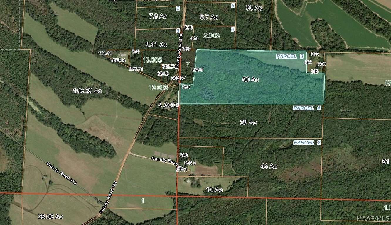 53 Acres of Land for Sale in Selma, Alabama