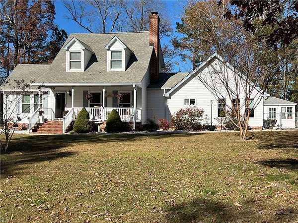 2 Acres of Residential Land with Home for Sale in Courtland, Virginia