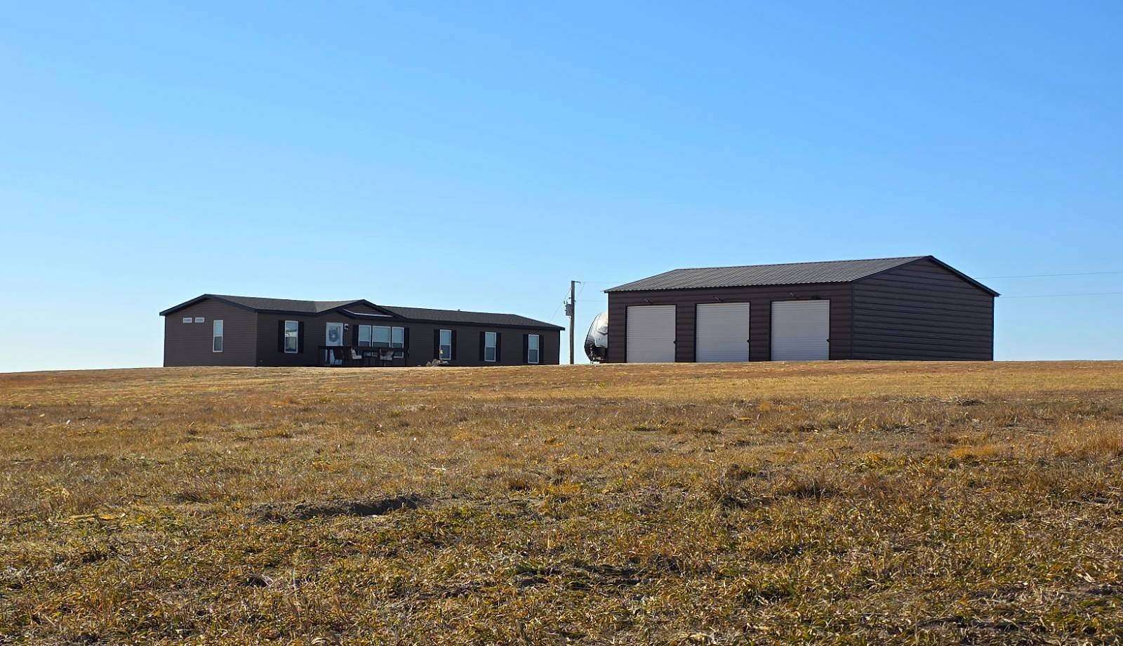 48 Acres of Land with Home for Sale in Chappell, Nebraska