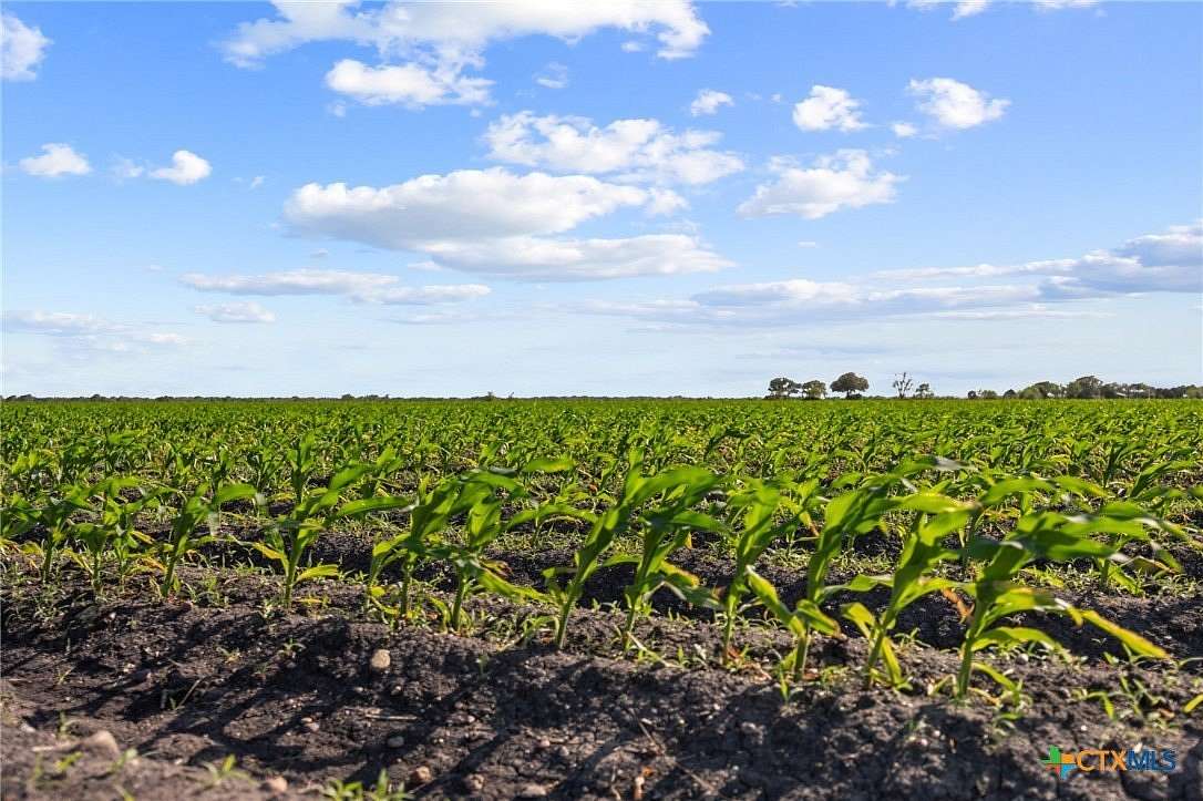 373 Acres of Agricultural Land with Home for Sale in Edna, Texas