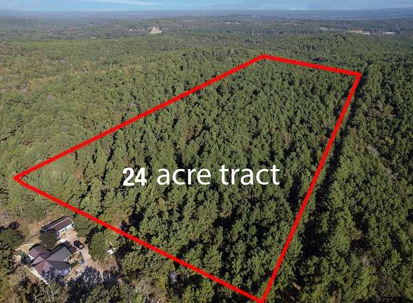 24 Acres of Recreational & Residential Land for Sale in Brownsboro, Texas