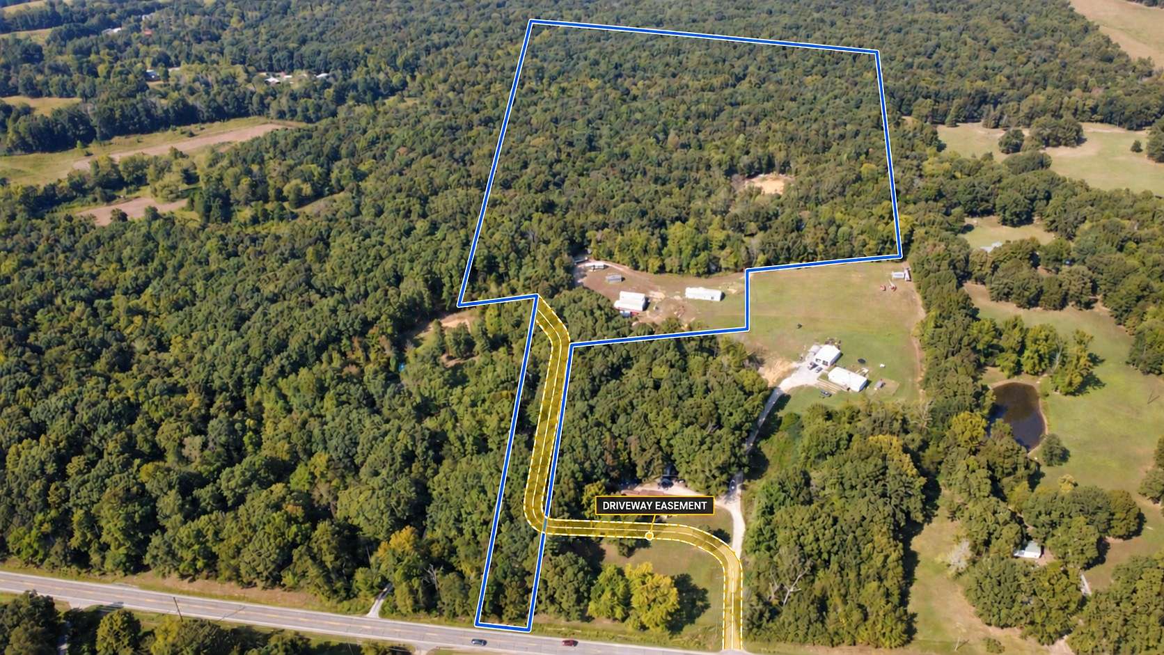 27.3 Acres of Recreational Land for Sale in Dickson, Tennessee