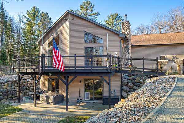 2 Acres of Residential Land with Home for Sale in Lake Tomahawk, Wisconsin