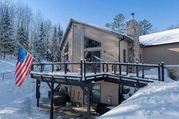 2 Acres of Residential Land with Home for Sale in Lake Tomahawk, Wisconsin