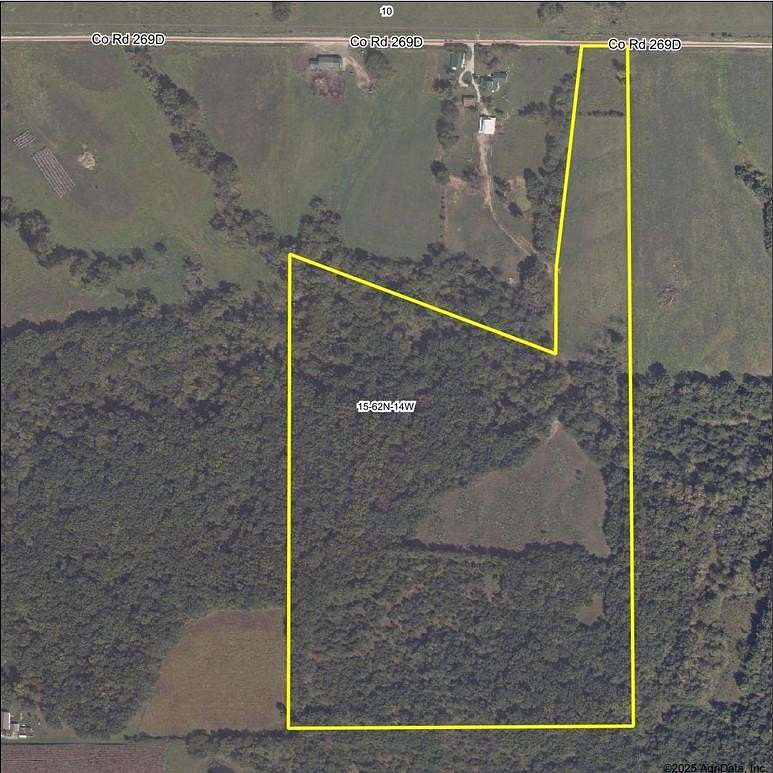 55 Acres of Recreational Land & Farm for Sale in Brashear, Missouri