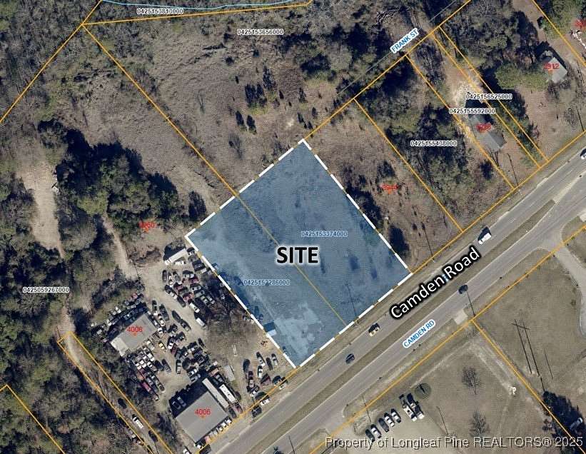 1.35 Acres of Commercial Land for Sale in Fayetteville, North Carolina
