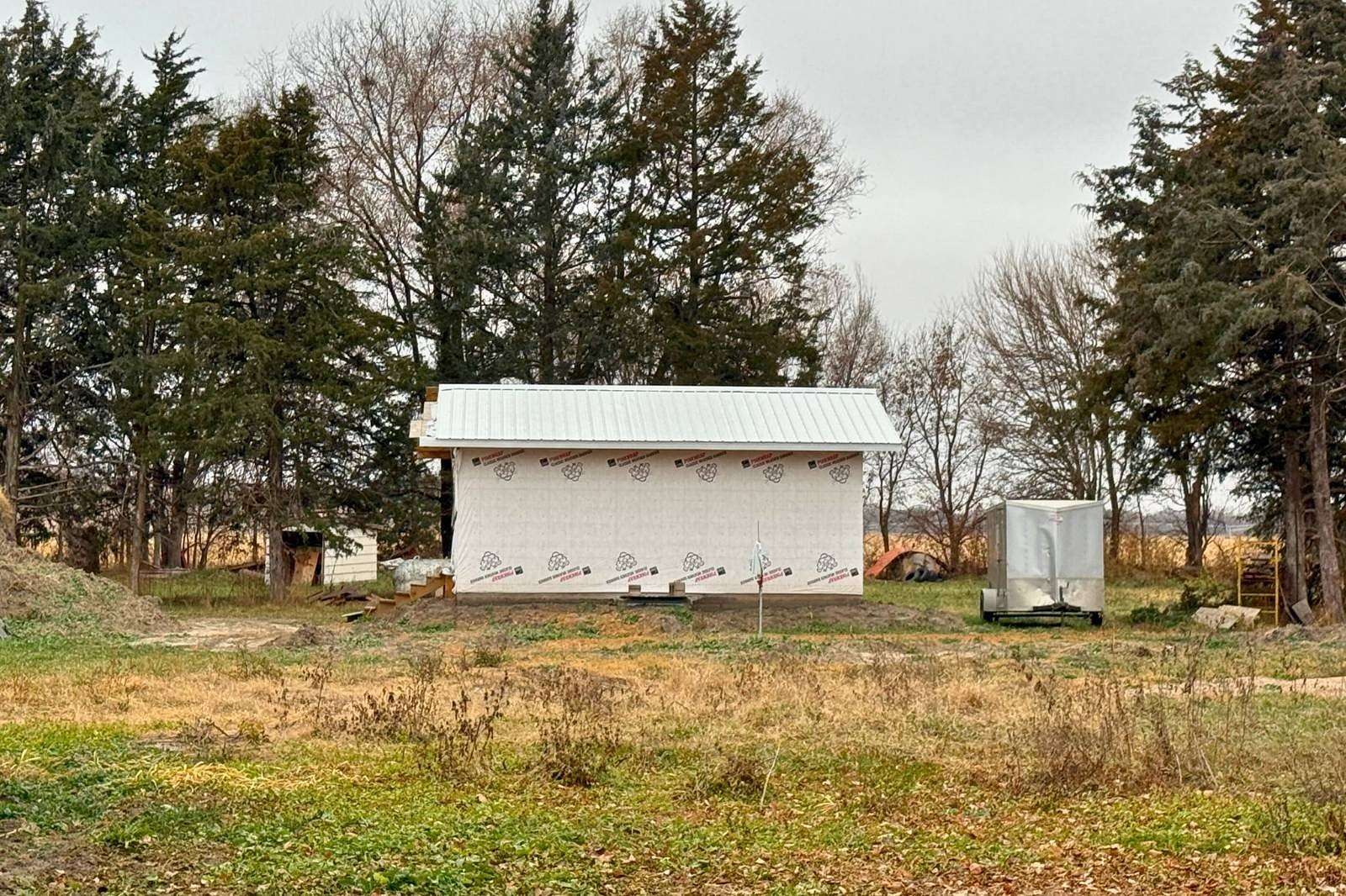 2 Acres of Residential Land with Home for Sale in Elba, Nebraska