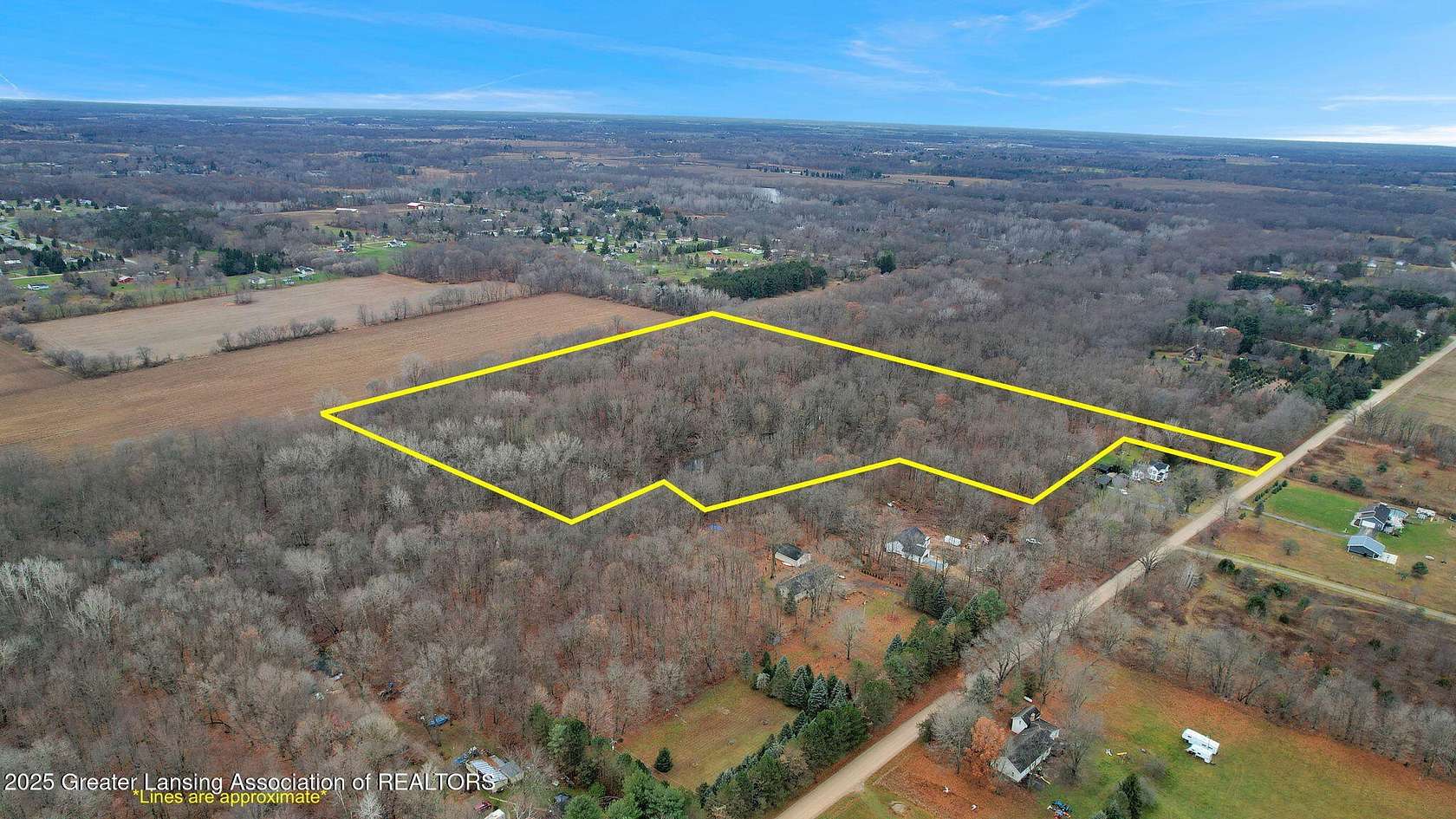 14.2 Acres of Recreational Land for Sale in Fowlerville, Michigan