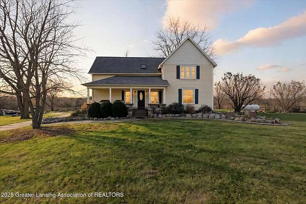 7.48 Acres of Residential Land with Home for Sale in Webberville, Michigan