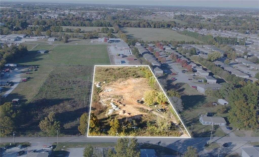 3.5 Acres of Commercial Land for Sale in Springdale, Arkansas