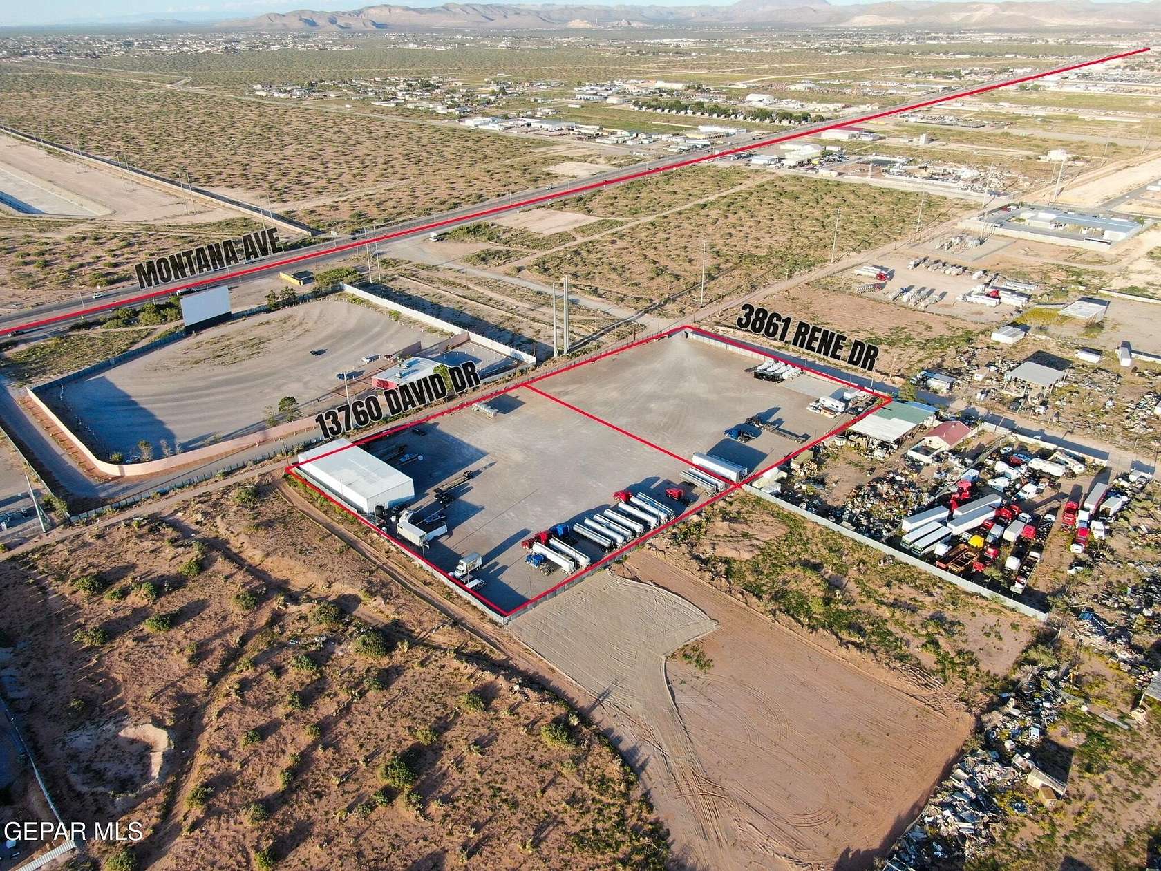 4.28 Acres of Commercial Land for Sale in El Paso, Texas