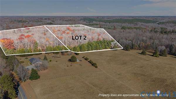 7.49 Acres of Land for Sale in Sandy Hook, Virginia