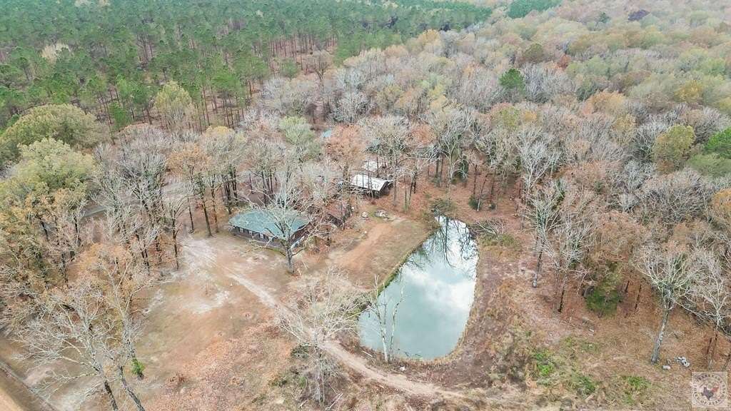 17 Acres of Recreational Land with Home for Sale in Simms, Texas