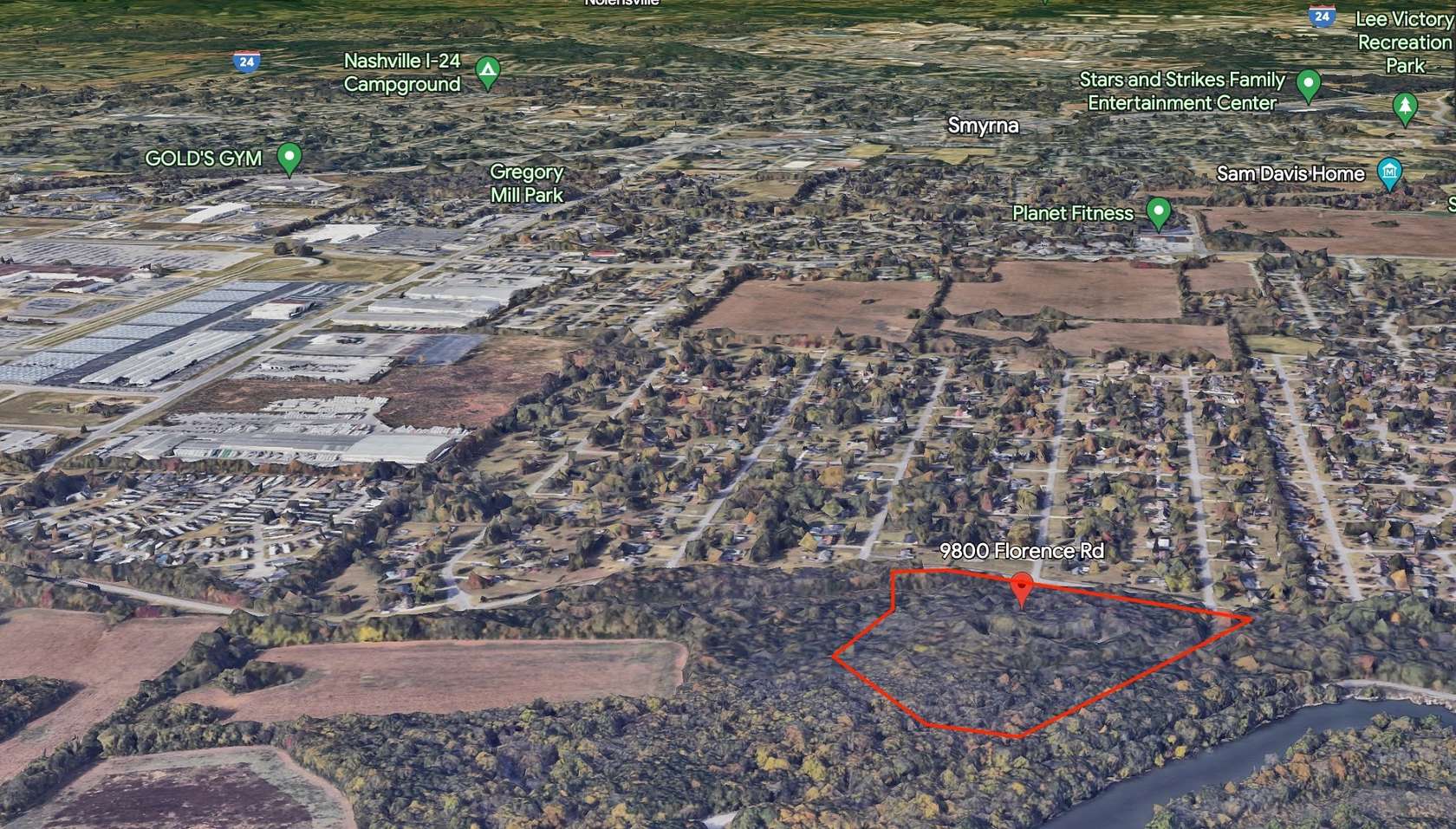 13 Acres of Land for Sale in Smyrna, Tennessee