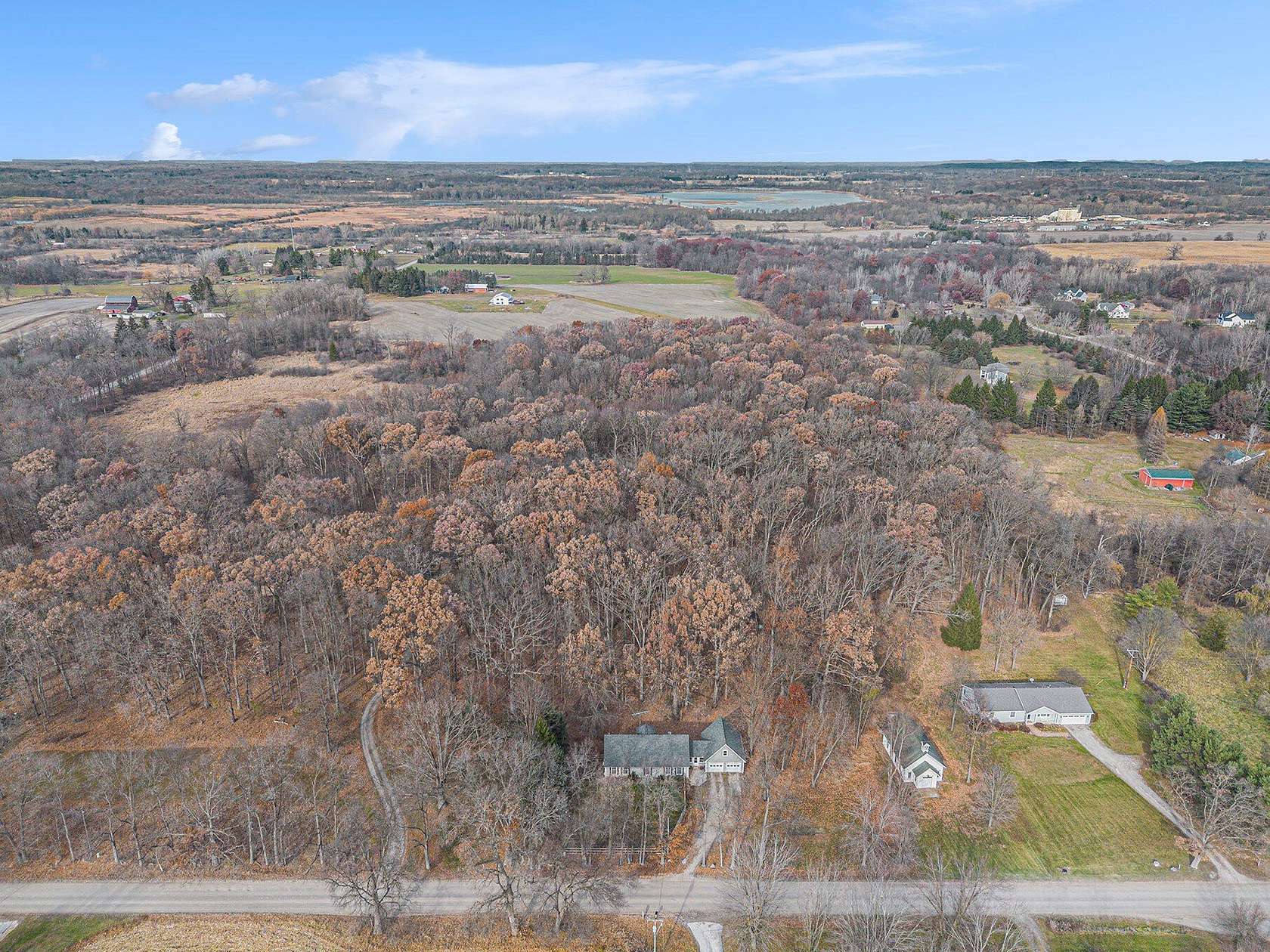 3.1 Acres of Residential Land with Home for Sale in Dexter, Michigan