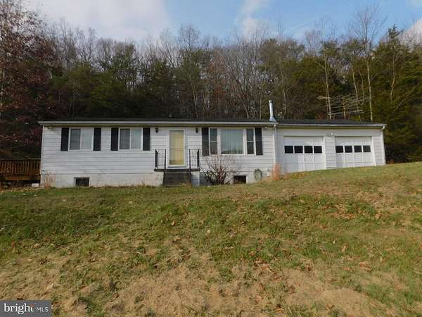 10 Acres of Recreational Land with Home for Sale in Mathias, West Virginia